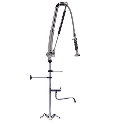 Automatische Monobloc Voorspoeldouche met Draaihendels en Zwenkkraan 1300mm - 402.113 1