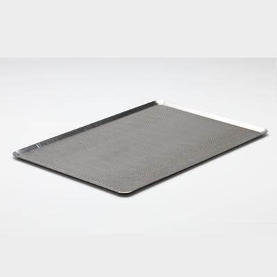 Aluminium Bakplaat Geperforeerd 600x400mm Randen 45° - 502.033 1