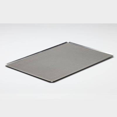 Aluminium Bakplaat 600x400mm met Open Hoeken Randen 45° - 502.035 1