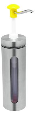 30ml Sausdispenser Met Kijkvenster En Gele Drukknopbediening, Gastro-Inox 503.118 1