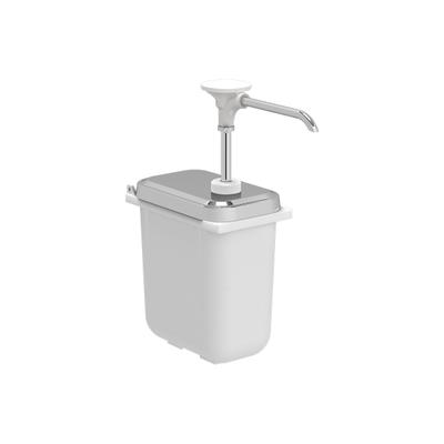 Kalando Opslag Container met Deksel Voorzien van Witte Drukknopdispenser 1 9 Liter - 503.142 1