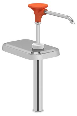 Kalando Losse Dispenser met Oranje Drukknopbediening 1 9 Liter met Deksel - 503.248 1