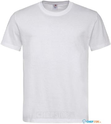 Unisex T-shirt wit | maat M | A103-M 1