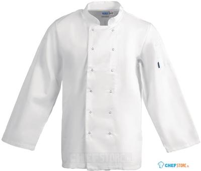 Whites Vegas koksbuis lange mouw wit M | A134-M 1
