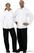 Whites Vegas koksbuis lange mouw wit S | A134-S 2