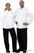 Whites Vegas koksbuis lange mouw wit XL | A134-XL 2