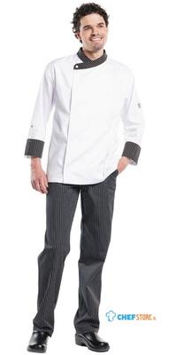 Chaud Devant Ligne Noir Pantalon Zwart-Wit Gestreept, Chaud Devant A140-62 1
