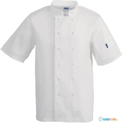 Whites Vegas koksbuis korte mouw wit M | A211-M 1
