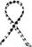 Whites halsdoek zwart-wit geruit | A261 1
