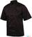 Whites Vegas unisex koksbuis korte mouw zwart L | A439-L 5