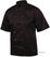 Whites Vegas unisex koksbuis korte mouw zwart S | A439-S 5