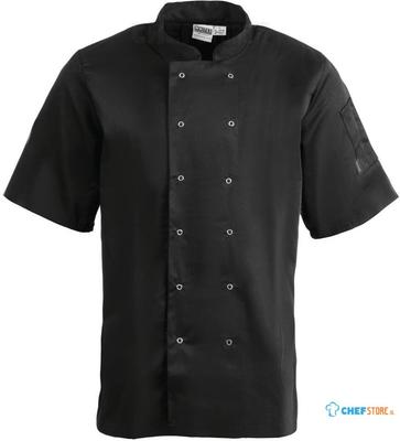 Whites Vegas unisex koksbuis korte mouw zwart XXL | A439-XXL 1