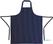 Whites halterschort blauw-wit gestreept extra lang | A662 2