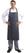 Whites halterschort blauw-wit gestreept extra lang | A662 3