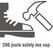 Unisex veterschoenen | zwart | maat 39 | Lites Safeway | A844-39 5