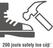 Unisex veterschoenen | zwart | maat 42 | Lites Safeway | A844-42 5