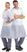 Whites waterdicht schort wit | A897 5