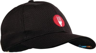 Colour by Chef Works Cool Vent baseball cap zwart | A976 1