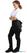 Whites Korte Sloof Zwart, Whites Chefs Clothing B131 5