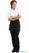 Whites Korte Sloof Zwart, Whites Chefs Clothing B131 6