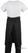 Whites standaard bistro sloof zwart | B133 4