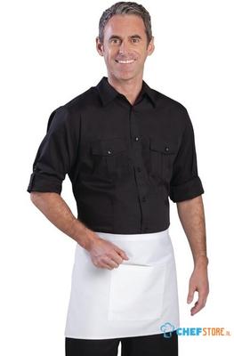 Uniform Works Heren Piloten Overhemd Zwart - Chef Works B210-S