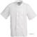 Whites Boston unisex koksbuis korte mouw wit M | B250-M