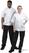Whites Boston unisex koksbuis korte mouw wit M | B250-M 3