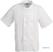 Whites Boston unisex koksbuis korte mouw wit XL | B250-XL