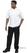 Whites Boston unisex koksbuis korte mouw wit XS | B250-XS 2