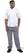 Whites Vegas koksbroek blauw-wit geruit S | B311-S 6