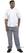 Whites Vegas koksbroek blauw-wit geruit XL | B311-XL 6