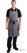 Whites halterschort polyester-katoen grijs | B426 9