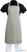 Whites halterschort polyester-katoen olijfgroen | B427