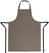 Whites halterschort polyester-katoen bruin | B429 2