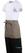 Whites Korte Sloof Lichtbruin, Whites Chefs Clothing B432 3