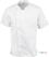Chef Works Springfield unisex koksbuis met rits wit M | B471-M