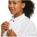 Chef Works Springfield unisex koksbuis met rits wit S | B471-S 5