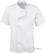 Chef Works Springfield unisex koksbuis met rits wit S | B471-S 9