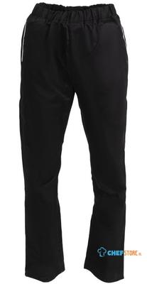 Whites Southside Werkbroeken Zwart, Whites Chefs Clothing B989-XL