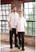 Whites Southside Unisex Koksbuis Korte Mouw Wit, Whites Chefs Clothing B998-XS 6