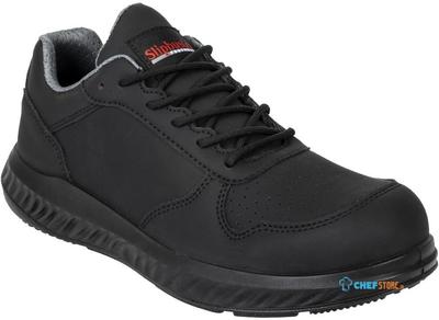 Slipbuster Sneakers van Gerecyclede Microvezels Matzwart 37 - Slipbuster Footwear BA063-38