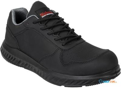 Slipbuster Sneakers van Gerecyclede Microvezels Matzwart 37 - Slipbuster Footwear BA063-44