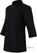 Whites Chefs Clothing Whites Dames Getailleerde Koksjas Zwart Maat L - BA110-L 2