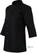 Whites Chefs Clothing Whites Dames Getailleerde Koksjas Zwart Maat M - BA110-M 2