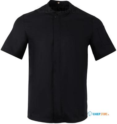Southside Harlem Koksbuis met Korte Mouwen Zwart Maat S - BA115-S