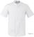 Southside Harlem Koksjas Wit Korte Mouw Mesh Maat L - BA116-L
