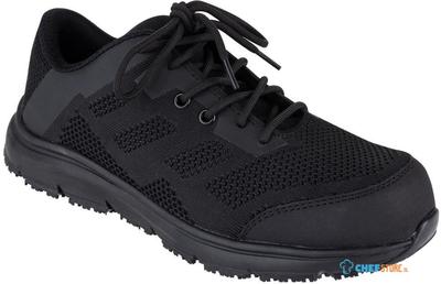 Slipbuster Footwear Slipbuster Veiligheid Mesh Schoenen Super Comfort Zool Zwart 37 - BA177-37