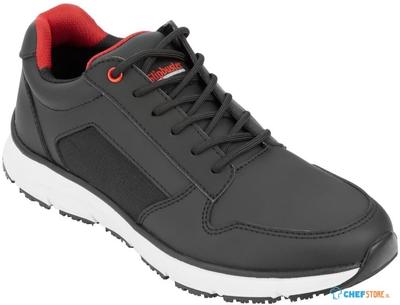 Slipbuster Footwear Slipbuster Microvezel Schoenen Super Comfort Zool Zwart 40 - BA179-40