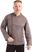 Chef Works Urban Hartford unisex koksbuis met rits lange mouw grijs S | BB263-S 4